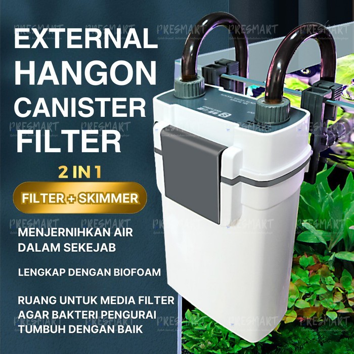 FILTER AQUARIUM SUPER AIR BERSIH TANPA PERLU DI GANTI   